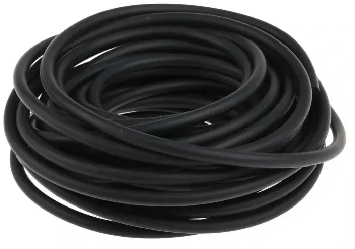 Cordón para fabricar O-rings, con su sección visible